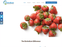 Tablet Screenshot of envirokure.com